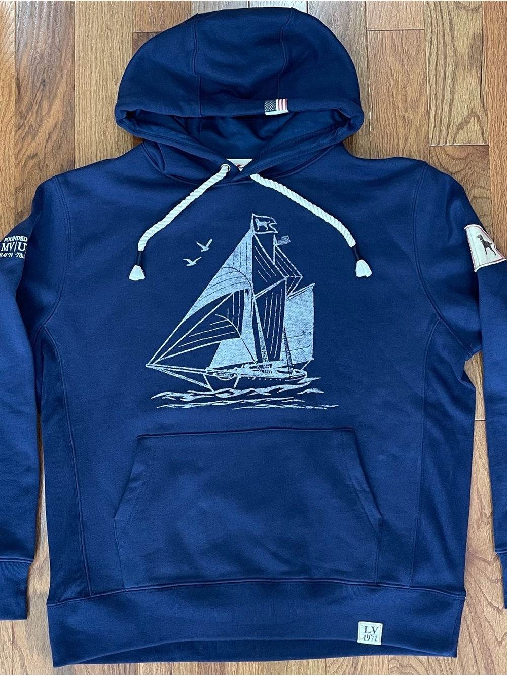 The Black Dog Martha's Vineyard Founder’s Hoodie - Size Small - # 053/800